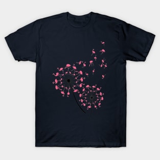 Dandelion flamingo T-Shirt